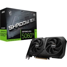 MSI Msı 8gb RTX5060TI 8g Shadow 2x Oc Plus Gddr7 Hdmı-Dp Pcıe 5.0
