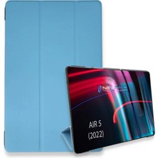 Kuzgun Ticaret Apple Ipad Air 5 (2022) Kılıf Tablet Smart Kılıf - Mavi