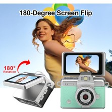 Munico 1080P Retro Ccd Kamera, Hd Fotoğraf, Katlanabilir Ekran Kart Kamera Çocuklar Için, Dış Mekan Seyahat