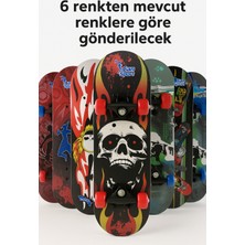Empressco 60 cm Kaykay, 6 Desen, Renkli Tekerlekler, Dayıklı Gövde, Eğlenceli Sürüş
