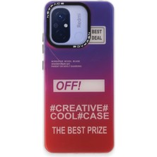 Newface Xiaomi Redmi 12C Premium Sticker Case (Stickerlı Kılıf) - Renkli Kawaii Y2K Tasarım - Desen - 9