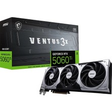 MSI Msı 8gb RTX5060 8g Ventus 2x Oc Whıte Gddr7 Hdmı-Dp Pcıe Fiyatı