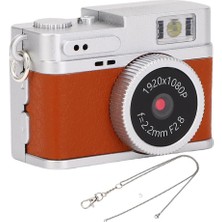 Munico Mini Dijital Kamera Anahtarlık 1080P 20MP 0.96" Ekran, USB Şarj Edilebilir Video Kamera, Açık Hava