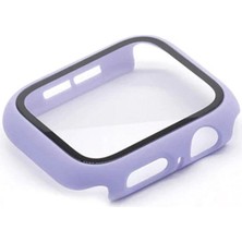 Kuzgun Ticaret Apple Watch 38MM Camlı Kasa Ekran Koruyucu - Lila