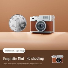 Munico Retro Mini Kamera Açık Hava Maceraları Için, LED Işık, Type-C Paylaşım