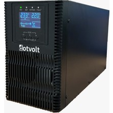 Dotvolt Mn Plus 2kva 4X12V/9AH 1f/1f Online Ups
