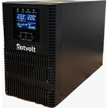 Dotvolt Mn Plus 1kva 2X12V/9AH 1f/1f Online Ups