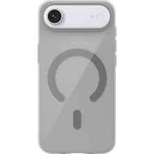 Mudanis Joko Apple Iphone 17 Air Pc Blank Magsafe Kapak - Natural Grey