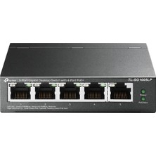 TP-LINK 4port PoE 40w Gigabit Switch TL-SG1005LP