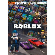 Boxgame Roblox 1000 Robux USD Hediye Kartı