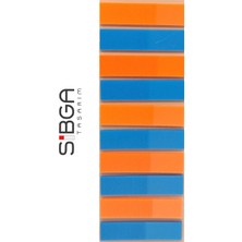 Sibga Tasarım Şeffaf Renkli Postit Post-It Post It. Kitap Ayracı Ayraç Postit Sticker Not Kağıdı 200 Yaprak