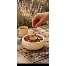 Rüya Sepeti 2 Tane Iç Içe Geçmeli Ortası Delik Çöp Atmalı Çerezlik & Kuruyemişlik