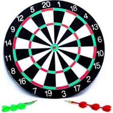 Empressco Çift Taraflı 17 Inç Dart Hedefi ve Dart Takımı, Eğlence ve Spor Keyfi