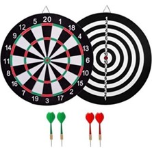 Empressco 34 cm Dart Tahtası ve 4 Oklu Seti ile Eğlence Dolu Anlar