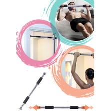 Empressco Dayanıklı ve Ayarlanabilir Kapı Arası Barfiks Barı 60-100CM