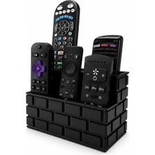 Yapı3D Uzaktan Kumanda Düzenleyici Standı | Çok Bölmeli Masaüstü Kumandalık | Sert Plastik Organizer |