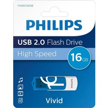 Philips Vivid FM16FD05B/00 16GB USB 2.0 Flash Bellek