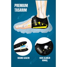 Empressco ve Plantar Fasiit Destekli Silikon Topuk Çorabı 2'li Set