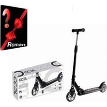 Empressco Katlanabilir Metal Scooter, 2 Tekerlekli, 8+ Yaş, Gri-Siyah