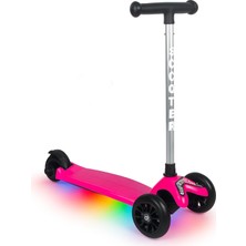 Empressco Yüksekliği Ayarlanabilir LED Işıklı 3 Tekerlekli Güvenli Çocuk Scooter