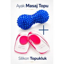 Empressco Konfor Topuk Seti: Silikon Topukluk, Ayak Masaj Silindiri, Topuk Pedi