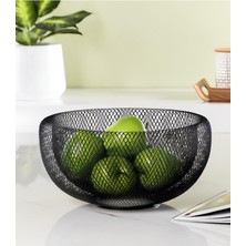 Empressco Şık Metal Sunum Dekoratif Sebze ve Meyve Sepeti, Modern Tasarım