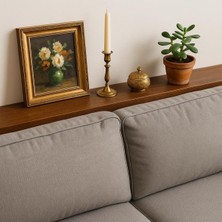 Empressco Masif Ahşap 180CM Duvar Rafı, Şık ve Dayanıklı Tasarım