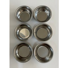 Empressco Paslanmaz Çelik Kase Seti, 12CM, Parlak ve Dayanıklı, 6'lı Paket