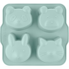 Empressco Spring Yeşil Silikon Muffin Kek Kalıbı, Pratik ve Sağlıklı Pişirme Aracı