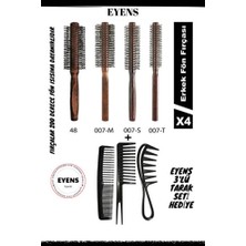 Empressco Profesyonel Erkek Tarama Serisi Seti + 3 Wax Tarağı, Bakım ve Temizlik Seti