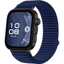 Hace Bazaar   Huawei Fit 4 Braid Kordon - Lacivert