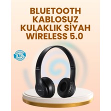 Just Cheap Store Ayarlanabilir Baş Bandı ve Yumuşak Kulak Yastıklı Bluetooth Kulaklık