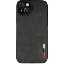 Fantastik Store Newface Apple iPhone 14 Plus Kılıf Loop Deri Silikon - Siyah