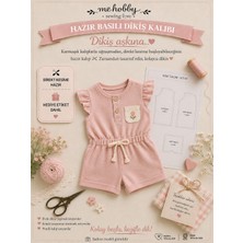 Me Hobby Sewing Love Melısa Kız Sort Tulum Kız Bebek Giysi Kalıbı