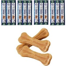 Empressco 3’lü Naturel Pres Kemik ve Kuzulu Stick Köpek Ödülü Seti