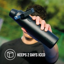 Aerolight Iceflow Içecek Şişesi, 0.60 Litre, Siyah