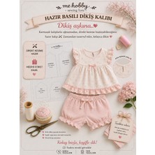 Me Hobby Sewing Love Fiona Robalı Tunık-Pc Lstkl Sort Tkm Kız Bebek-Cocuk Giysi Kalıbı