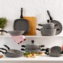 Cory Y.y.derin Tencere -24CM -Gri