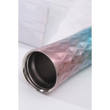 Komple 304 L Çelik Degrade 6 Oz 500 ml Kahve Termos Mug CIN228ML