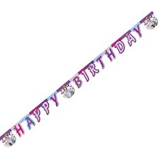 TM-PRT-0092 Sofia Deniz Incisi Happy Birthday Harf Afiş