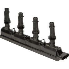 Ateşleme Bobini - 12V - 4-Kutuplu - Buji Fişi Dahil - Vidalanmış Ignition Coil - Citroen Berlingo 1.4 (1996-2011), Peugeot Partner 1.4 (1996-2015) ile Uyumlu