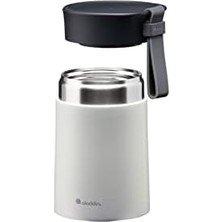 Aladdin Bistro Thermavac Paslanmaz Çelik Yemek Termosu, Gri (Stone Grey), 0.4 L