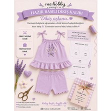 Me Hobby Sewing Love Viola Ip Askılı -Kısa Taytlı Takım Bebek Giysi Kalıbı