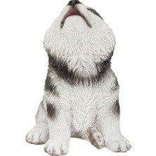 Hi Line Gift Ltd Uluyan Alaskan Malamute Yavru Köpek Heykeli Heykelcik