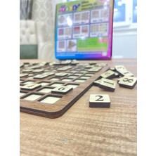 Empressco Eğlenceli Ahşap Sudoku Oyunu, Zeka ve Strateji Geliştiren Eğlence