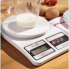 Elektronik Dijital Mutfak Tartısı – 10 kg Kapasite, 1 gr Hassasiyet, Dara Fonksiyonu, LCD Ekran, A++ Enerji Sınıfı, Kompakt Plastik Tasarım