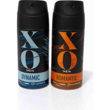 Romantic Erkek Deodorant ve Xo Dynamic Erkek Deodorant Seti