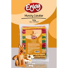 Empressco Sağlıklı ve Lezzetli 7g'lık Köpek Çubukları, 100 Adet Paket
