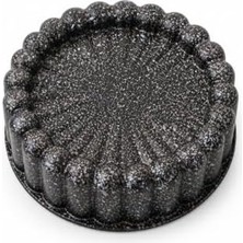 Mini Alüminyum Döküm Kek Kalıbı Seti 2 Adet Çap 11 cm Dayanıklı ve Yapışmaz Tasarım (Tart)