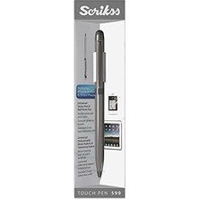 Touch Pen 599 Stylus Tükenmez Kalem Titanyum